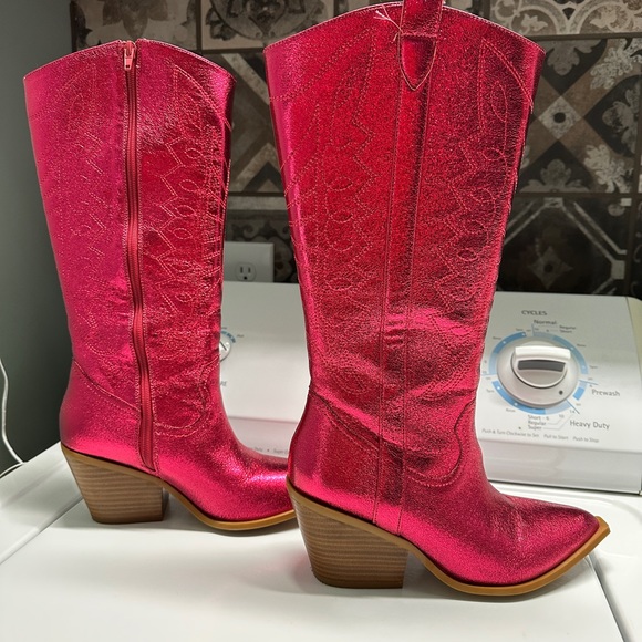 CORKYS HOWDY BOOTS IN FUCHSIA - Picture 3 of 14